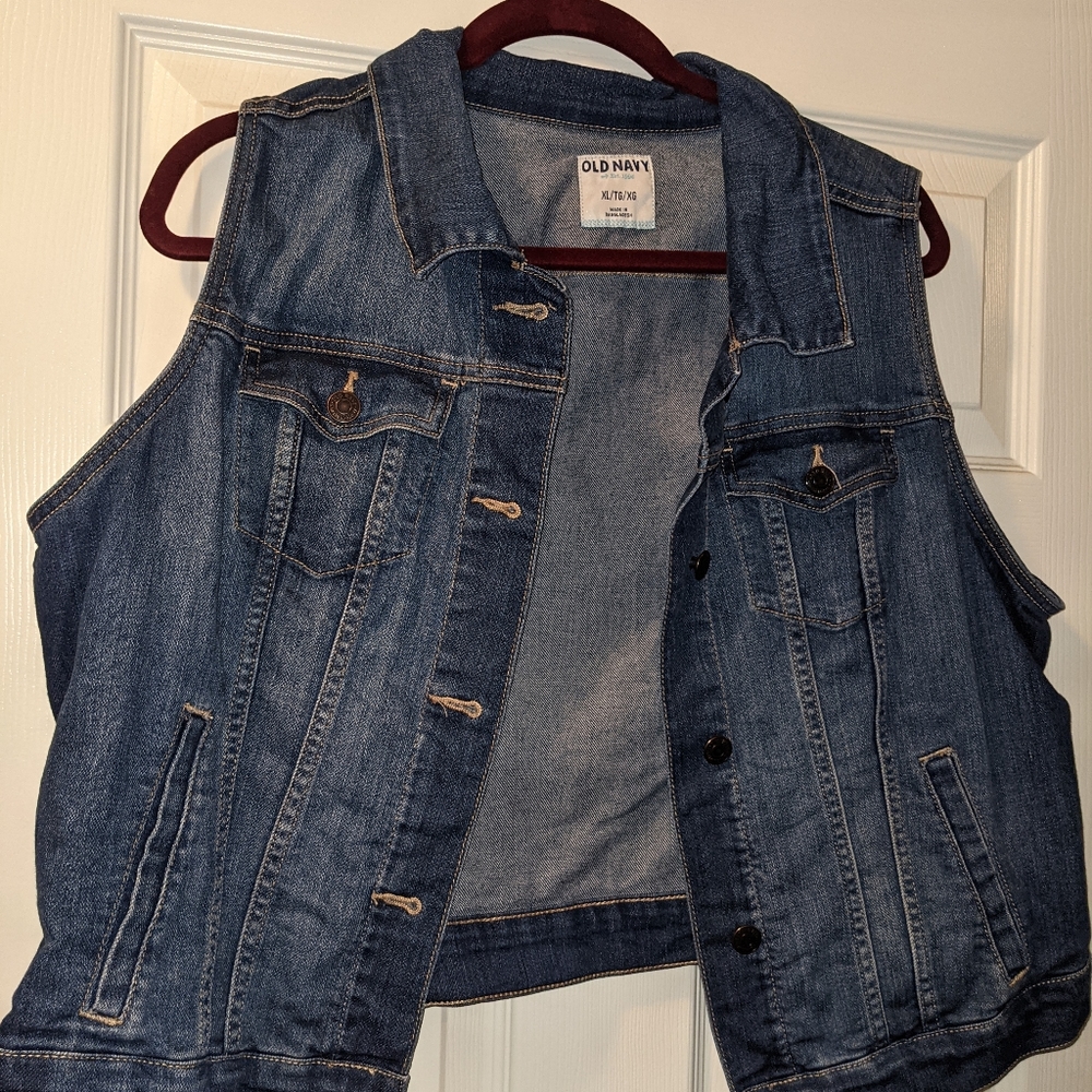 Vintage Old Navy Denim Vest